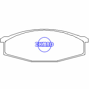 NISSAN PATROL GR I Pastilha de freio Carrinha Hardtop OEM: 41060-C7125 FDB643 GDB251 WVA: 20863, FF643